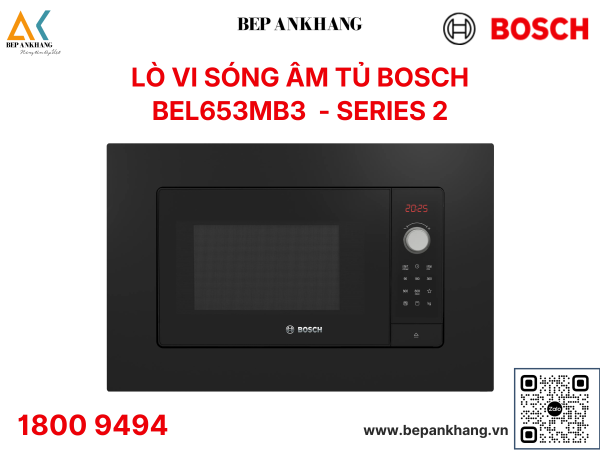 Lò vi sóng âm tủ Bosch - BEL653MB3 - Series 2 - Thương hiệu Đức